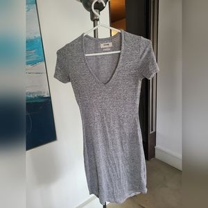 Grey aritzia tshirt dress size xxs